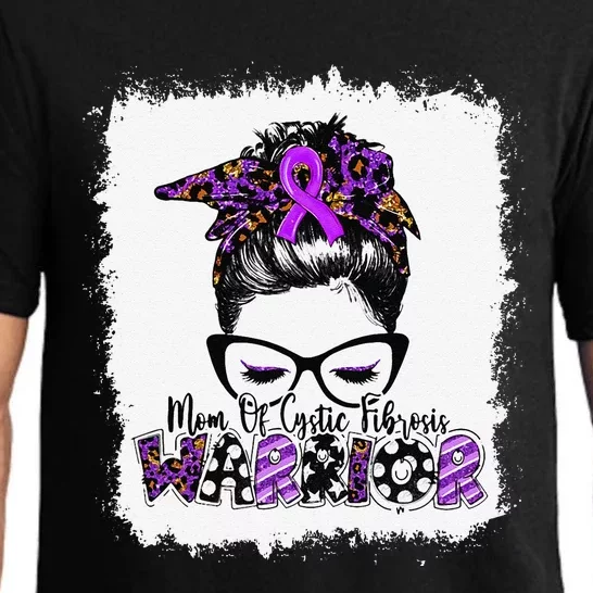 Mom Of Cystic Fibrosis Warrior Women Cystic Fibrosis Pajama Set