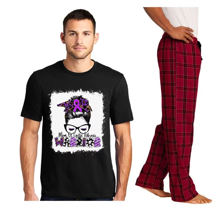 Mom Of Cystic Fibrosis Warrior Women Cystic Fibrosis Pajama Set