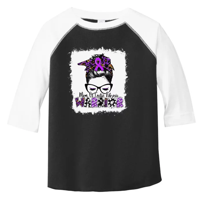 Mom Of Cystic Fibrosis Warrior Women Cystic Fibrosis Toddler Fine Jersey T-Shirt