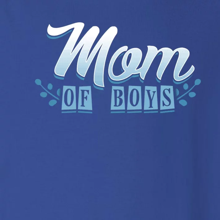 Mom Of Cute Graphic Saying For Proud Mother Of Sons Cool Gift Toddler Long Sleeve Shirt