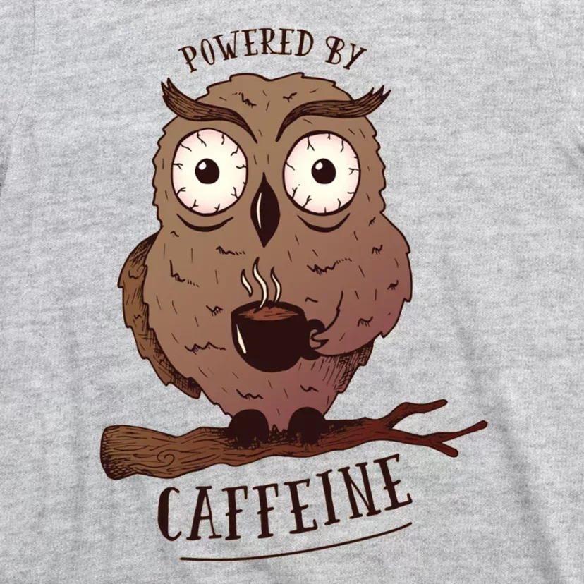 Monday Owl Coffee Caffeine Work Office T-Shirt