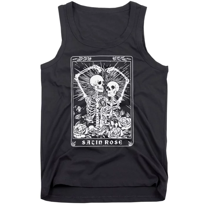 Michelle Otter Coolane Skeleton & Letter Tank Top