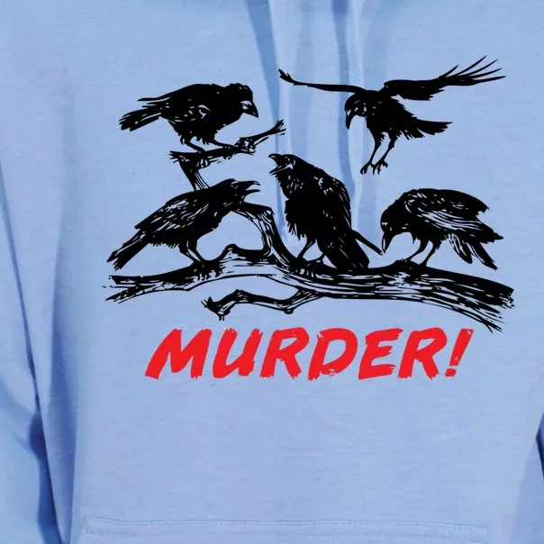 Murder Of Crows Unisex Surf Hoodie