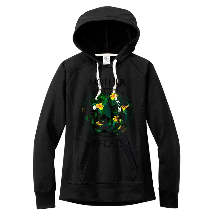 Mother Of Cats Women's Fleece Hoodie