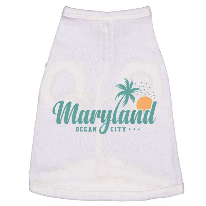 Maryland Ocean City State Of America Usa Doggie Tank