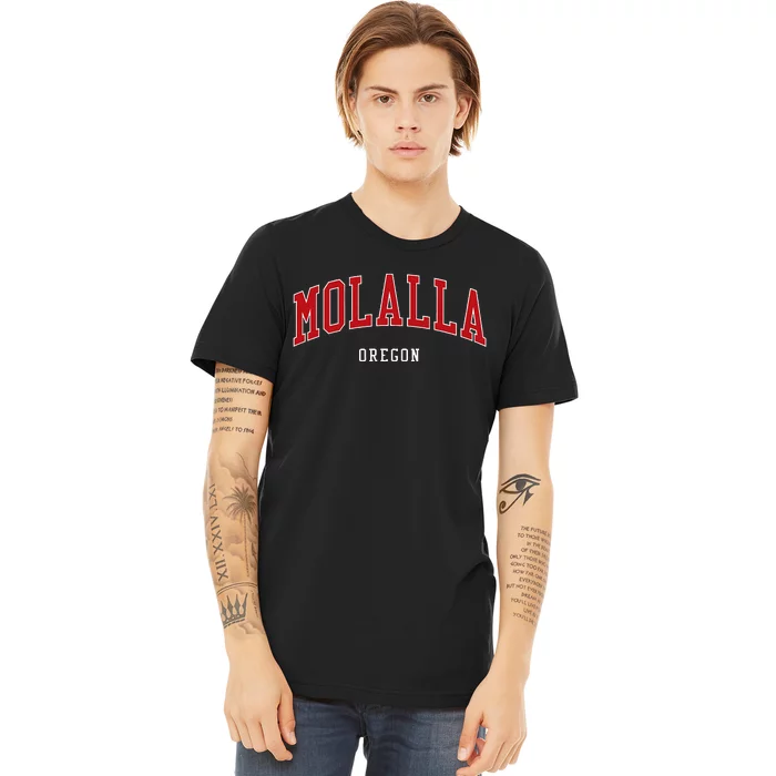 Molalla Oregon College Premium T-Shirt