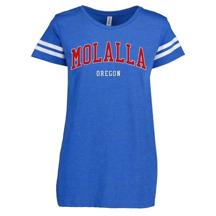 Molalla Oregon College Enza Ladies Jersey Football T-Shirt