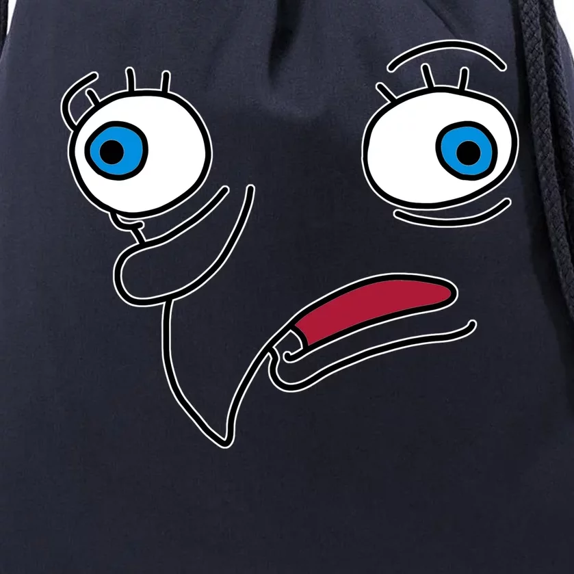 Mocking meme Drawstring Bag