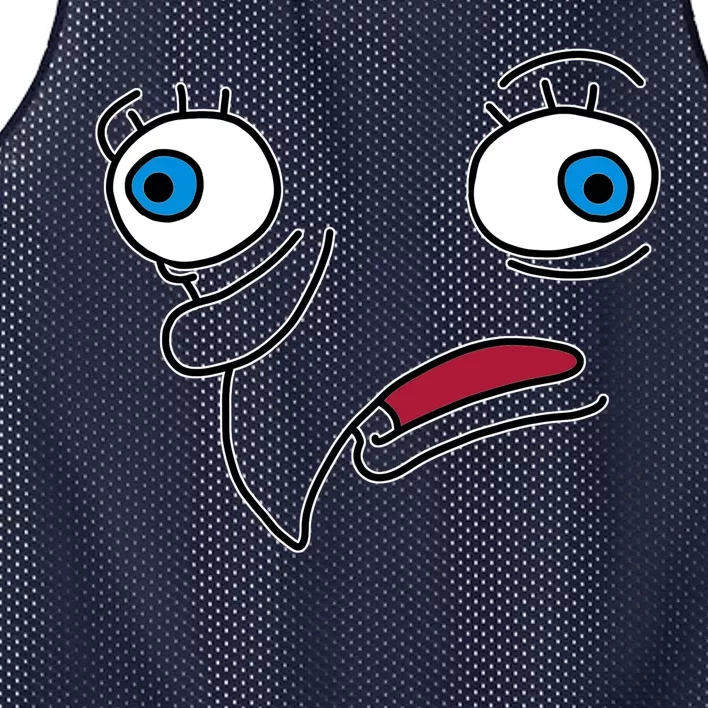 Mocking meme Mesh Reversible Basketball Jersey Tank