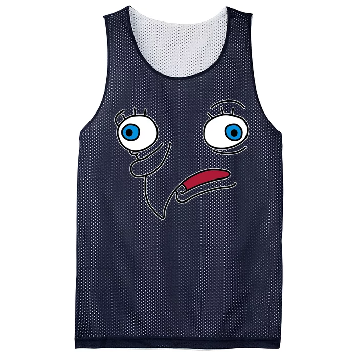 Mocking meme Mesh Reversible Basketball Jersey Tank