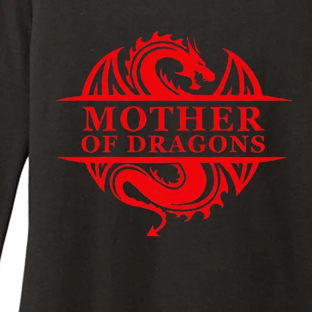 Mother of Dragons Mom Mother's Day Dragon Family Outfit Womens CVC Long Sleeve Shirt