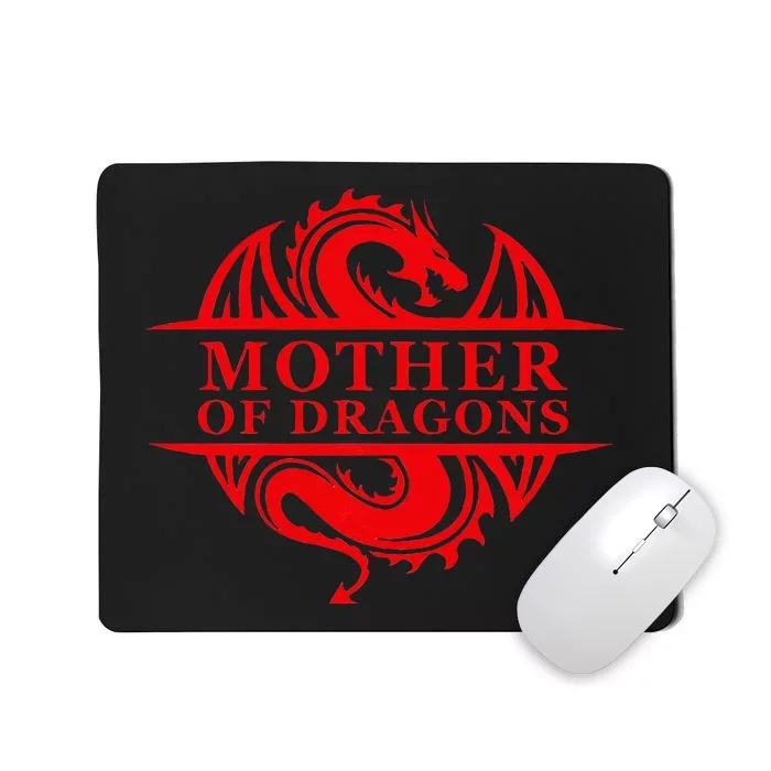 Mother of Dragons Mom Mother's Day Dragon Family Outfit Mousepad