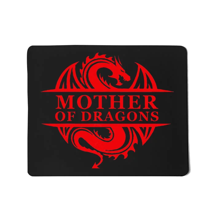 Mother of Dragons Mom Mother's Day Dragon Family Outfit Mousepad