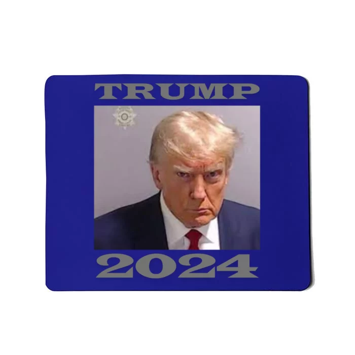 Mugshot Of Donald Trump Trump 2024 Funny Gift Mousepad