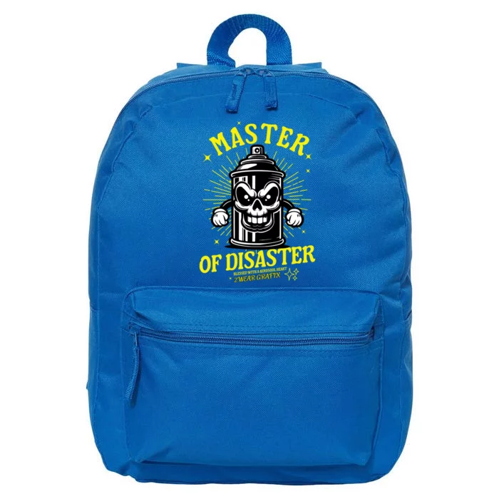 Master Of Disaster Graffiti Can Mascot 16 in Basic Backpack