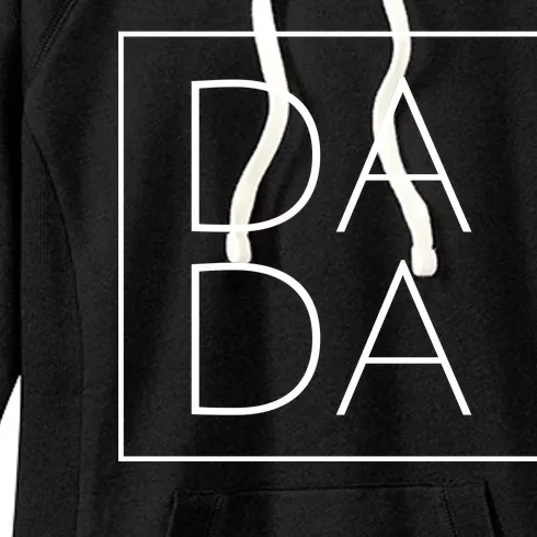 Modern Dada Fathers Day Women's Fleece Hoodie