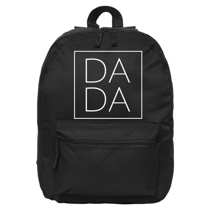 Modern Dada Fathers Day 16 in Basic Backpack