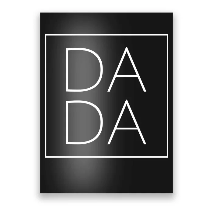 Modern Dada Fathers Day Poster