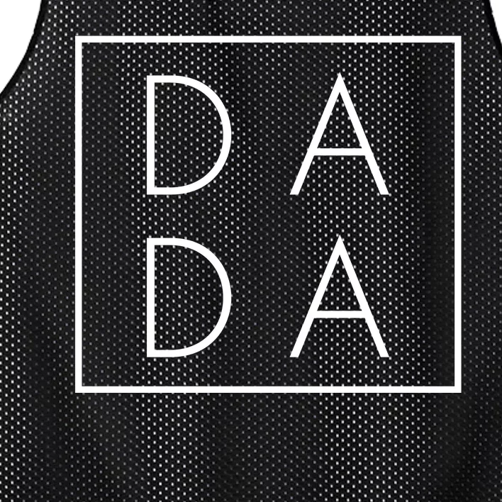 Modern DADA Logo Dada Father Mesh Reversible Basketball Jersey Tank