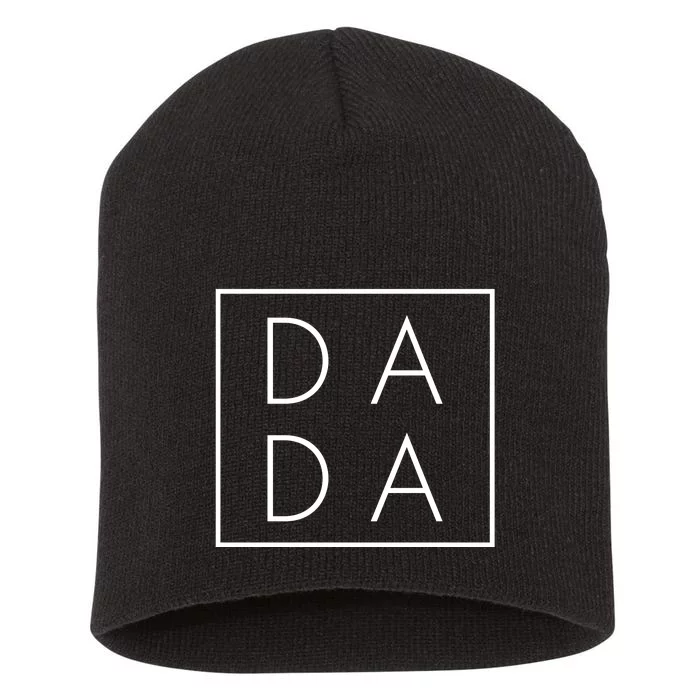 Modern DADA Logo Dada Father Short Acrylic Beanie