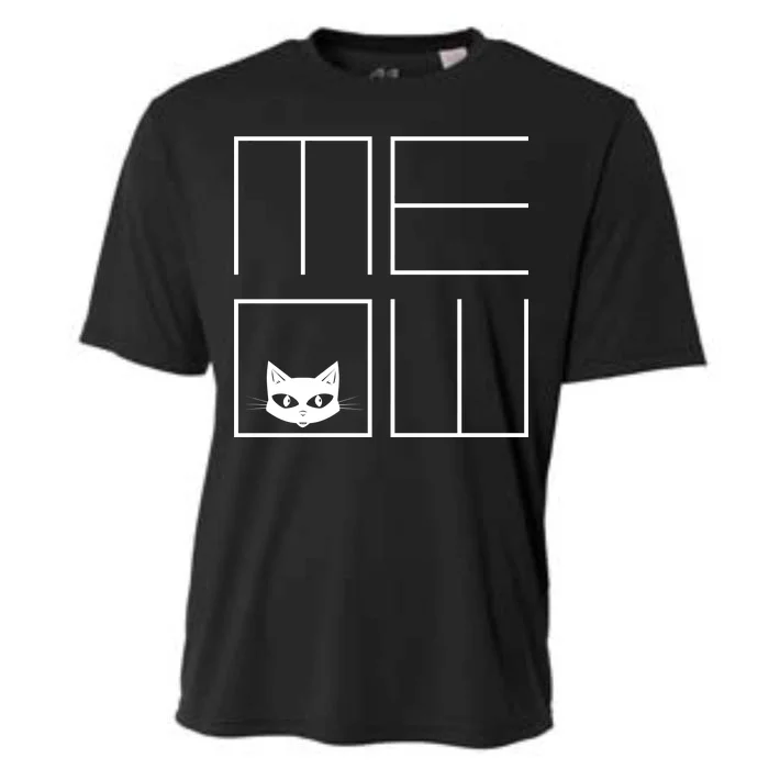 Modern Meow Cooling Performance Crew T-Shirt