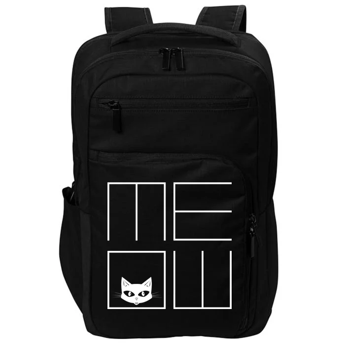 Modern Meow Impact Tech Backpack