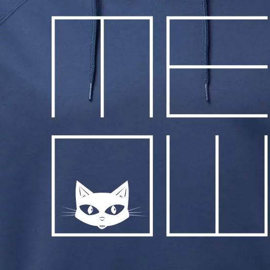 Modern Meow Performance Fleece Hoodie