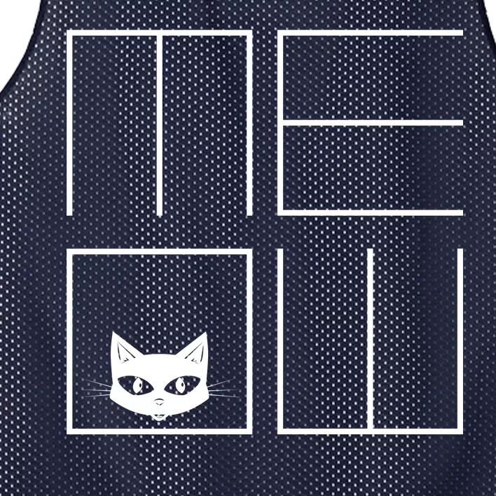 Modern Meow Mesh Reversible Basketball Jersey Tank