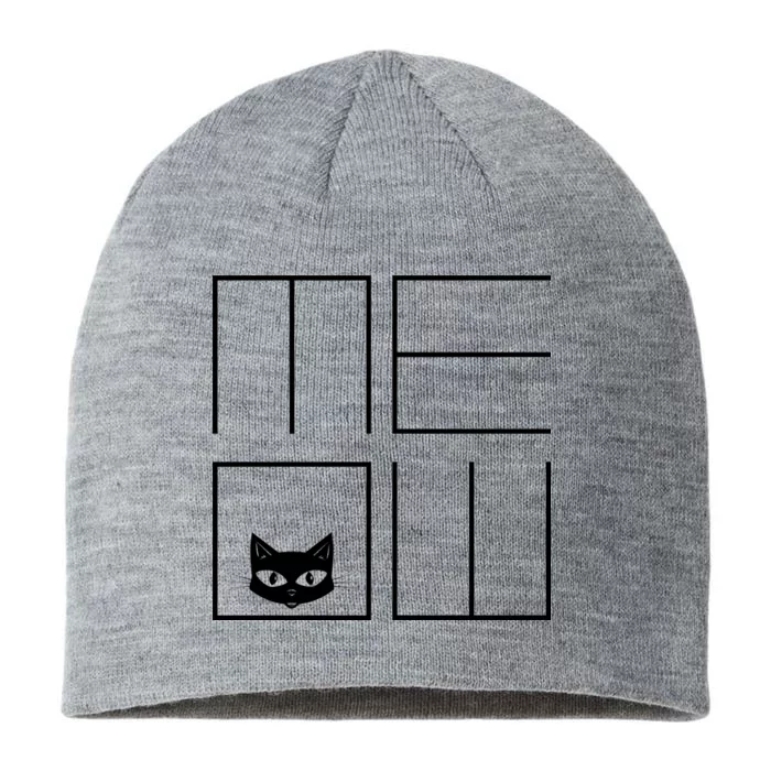 Modern Meow 8 1/2in Sustainable Knit Beanie