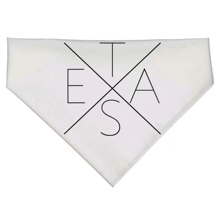 Modern Texas USA-Made Doggie Bandana