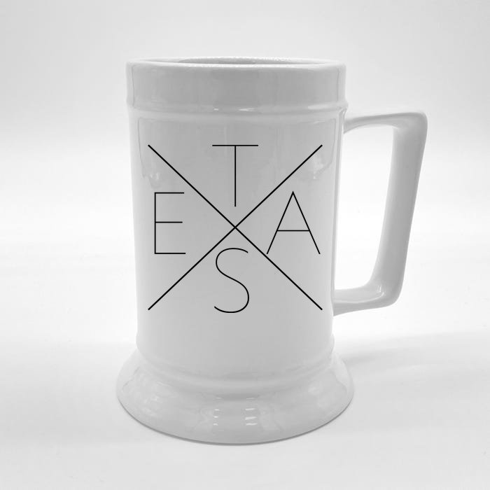 Modern Texas Front & Back Beer Stein