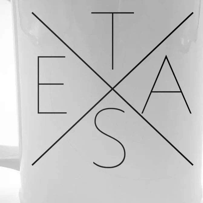 Modern Texas Front & Back Beer Stein