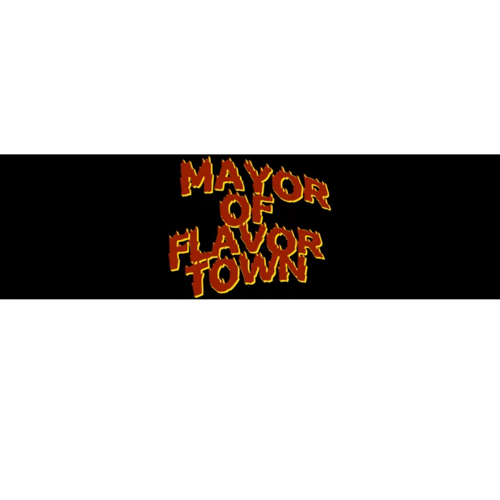 Mayor Of Flavor Town Bumper Sticker