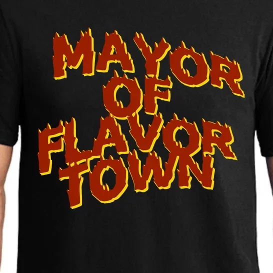 Mayor Of Flavor Town Pajama Set