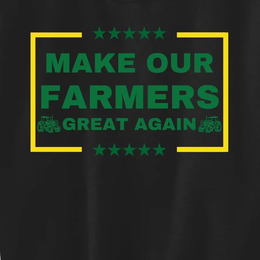 Make Our Farmers Great Again Kids Sweatshirt