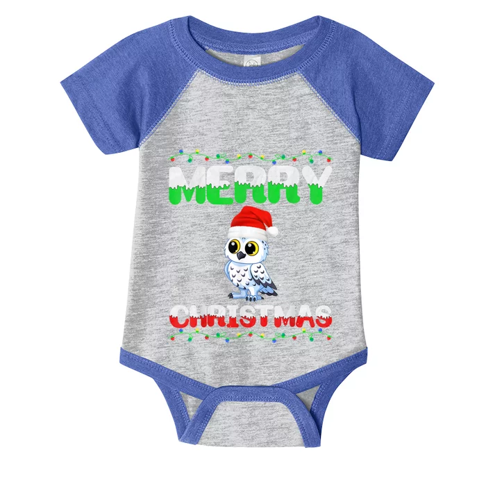 Matching Outfits For Holiday Party Snowy Owl Merry Christmas Gift Infant Baby Jersey Bodysuit