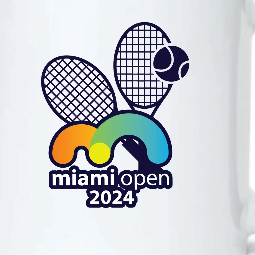 Miami Open Fever: Tennis Enthusiasts Exclusive Black Color Changing Mug