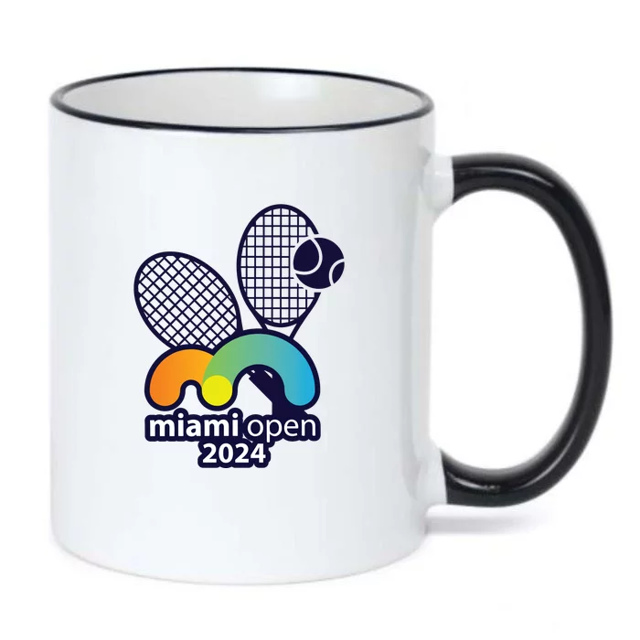 Miami Open Fever: Tennis Enthusiasts Exclusive Black Color Changing Mug