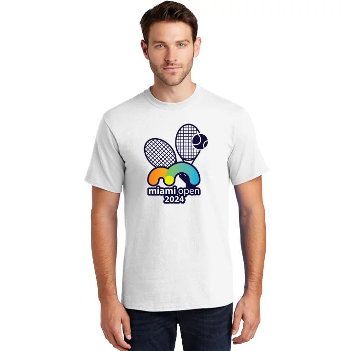 Miami Open Fever: Tennis Enthusiasts Exclusive Tall T-Shirt