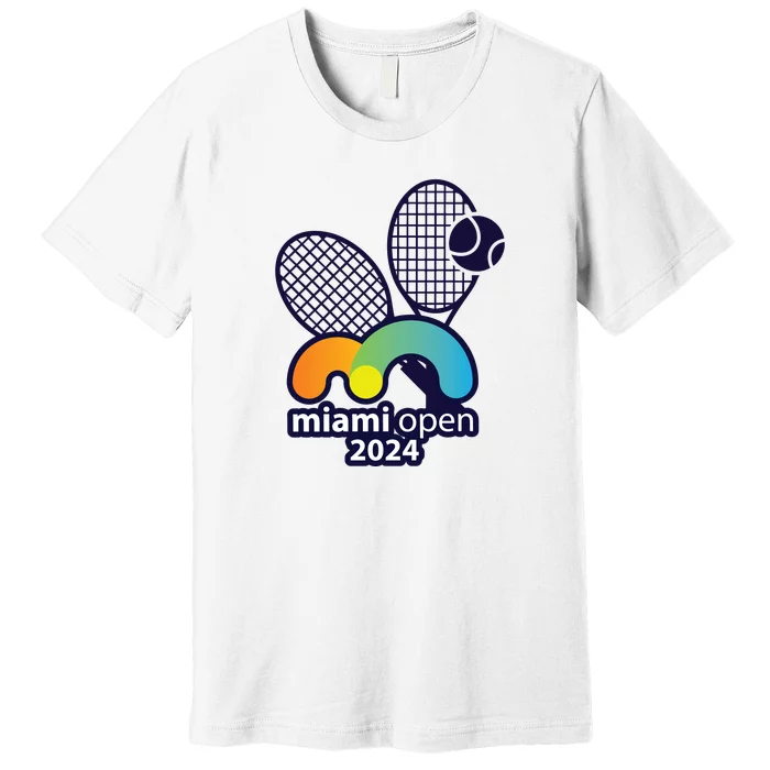 Miami Open Fever: Tennis Enthusiasts Exclusive Premium T-Shirt