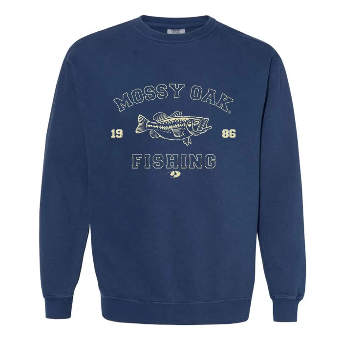 Mossy Oak Fishing 1986 Built For The Bite Fish Garment-Dyed Sweatshirt