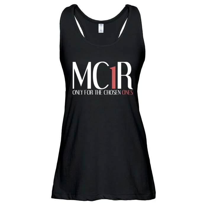 Mc1r Only For Chosen Ones Funny Redhead Ladies Essential Flowy Tank