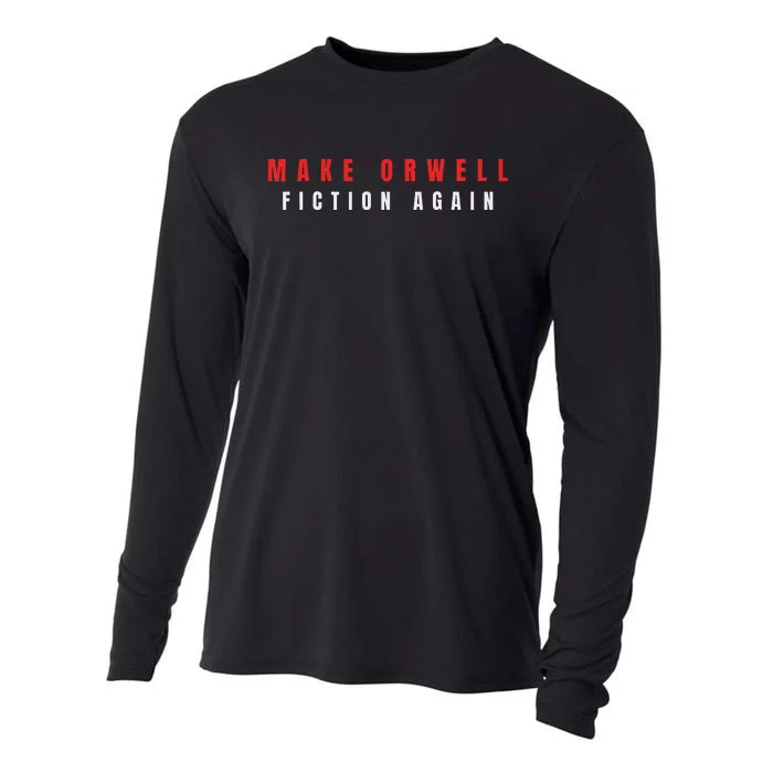 Make Orwell Fiction Again Trump Cooling Performance Long Sleeve Crew