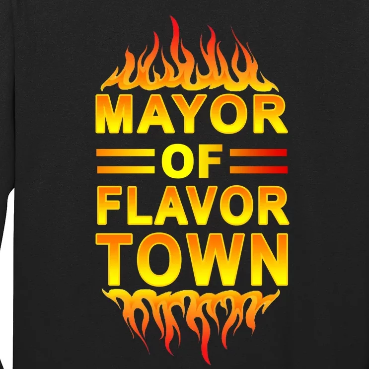 Mayor Of Flavor Town Long Sleeve Shirt