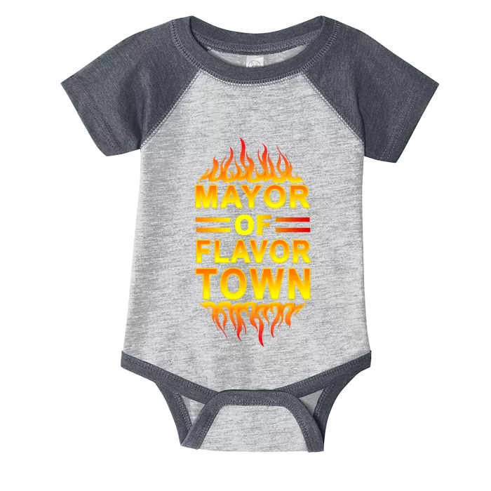 Mayor Of Flavor Town Infant Baby Jersey Bodysuit