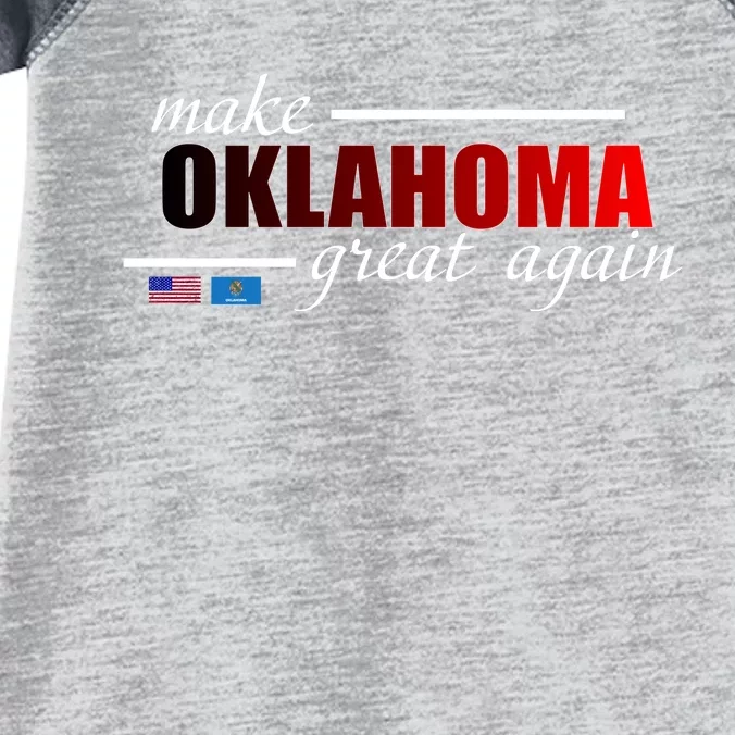 Make Oklahoma Great Again Infant Baby Jersey Bodysuit