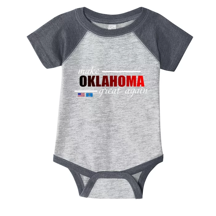 Make Oklahoma Great Again Infant Baby Jersey Bodysuit