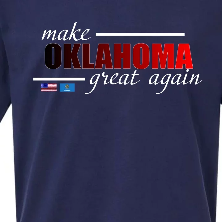 Make Oklahoma Great Again Sueded Cloud Jersey T-Shirt