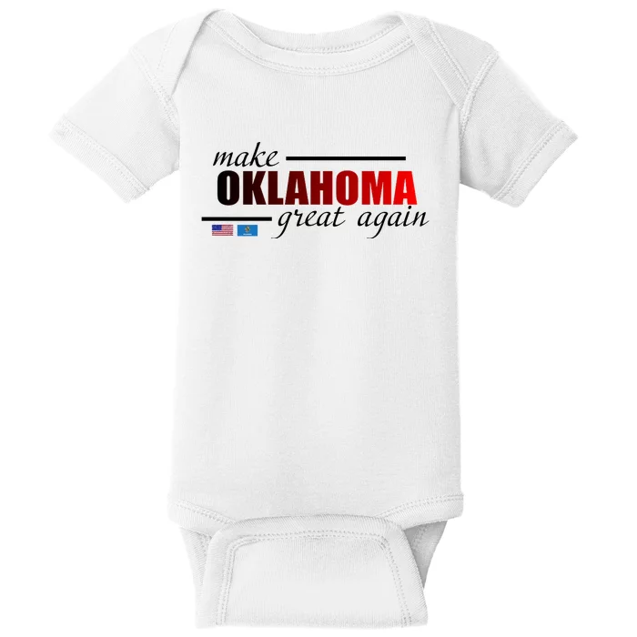 Make Oklahoma Great Again Baby Bodysuit