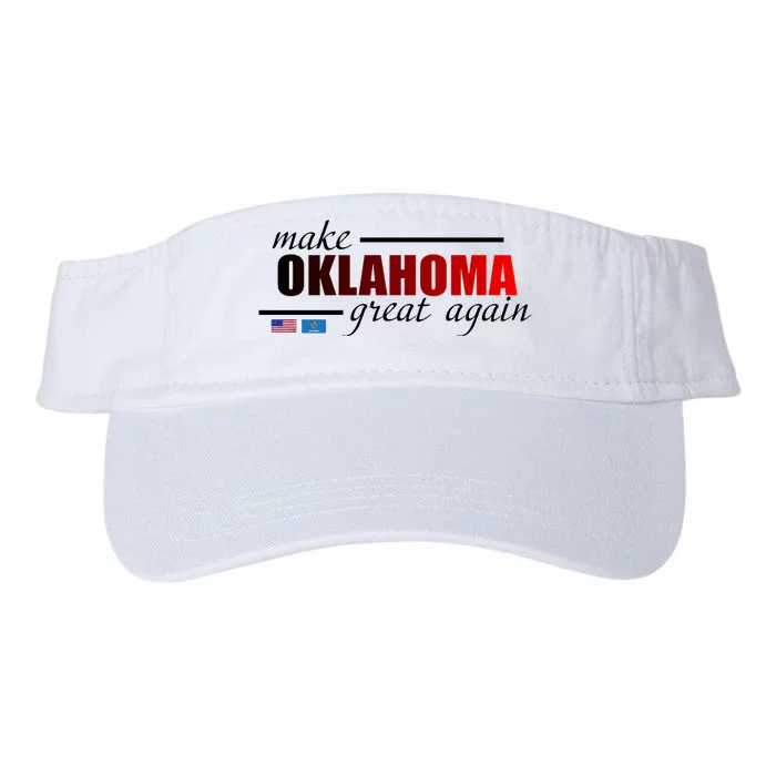 Make Oklahoma Great Again Valucap Bio-Washed Visor